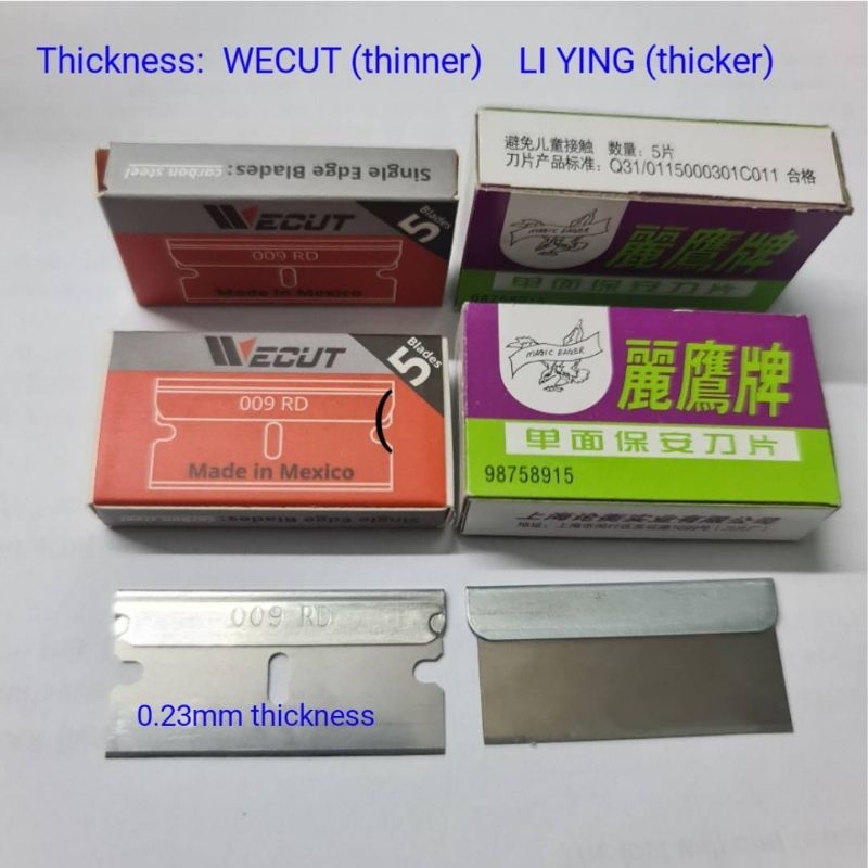 Single edge Razor Blade (BUY 5 MINI BOX FREE 1 MINI BOX) (For mobile ...