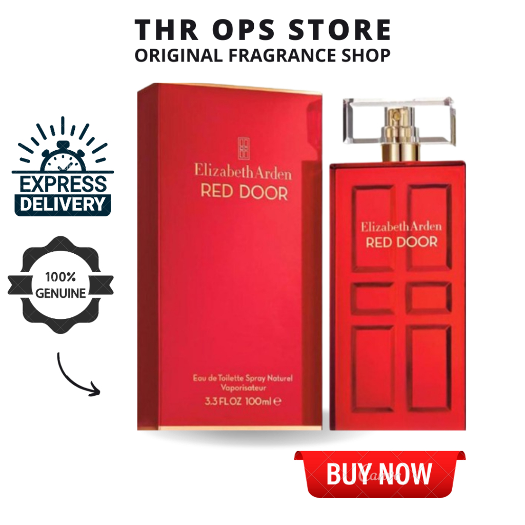 [100% Original] Elizabeth Arden Red Door Perfume for Women EDT (100ML ...