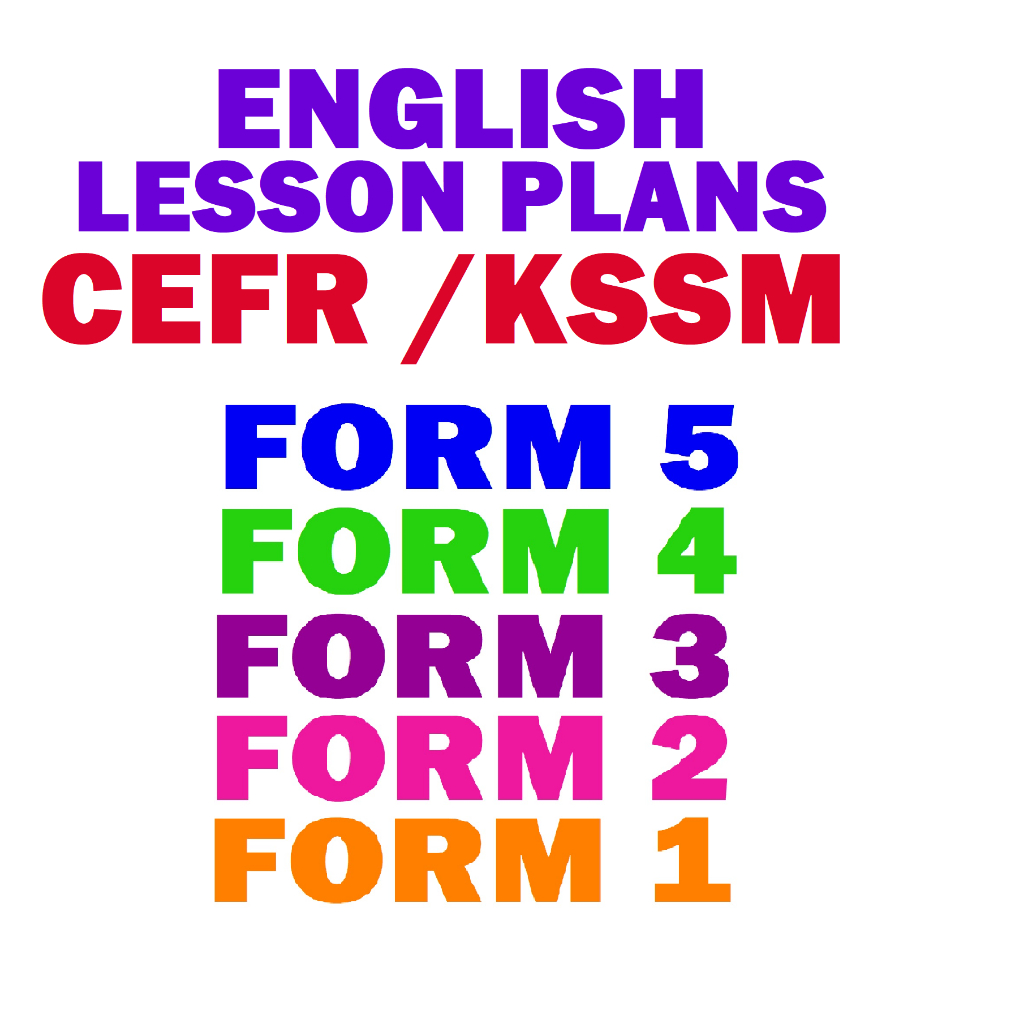 (BUNDLE OF 5) RPH BAHASA INGGERIS SEKOLAH MENENGAH KSSM CEFR ENGLISH ...