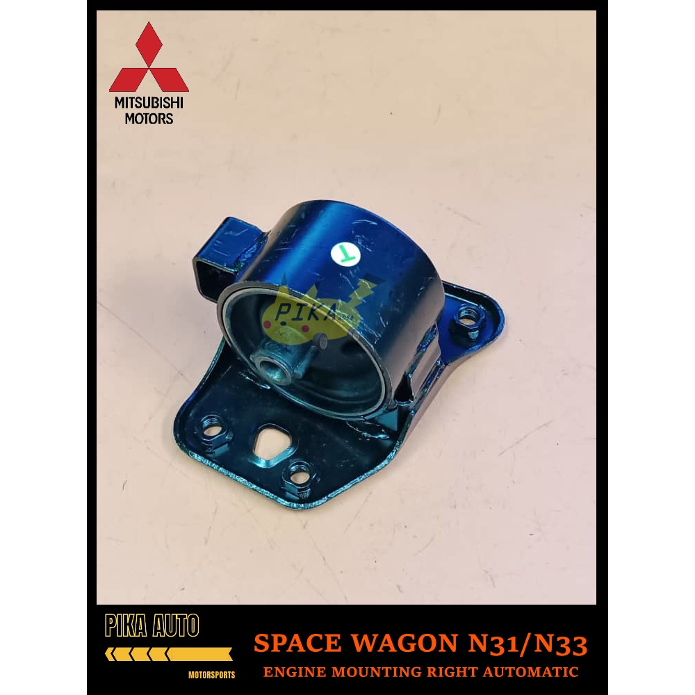 MITSUBISHI MOTORS SPACE WAGON N31/N33 ENGINE MOUNTING RIGHT AUTOMATIC ...