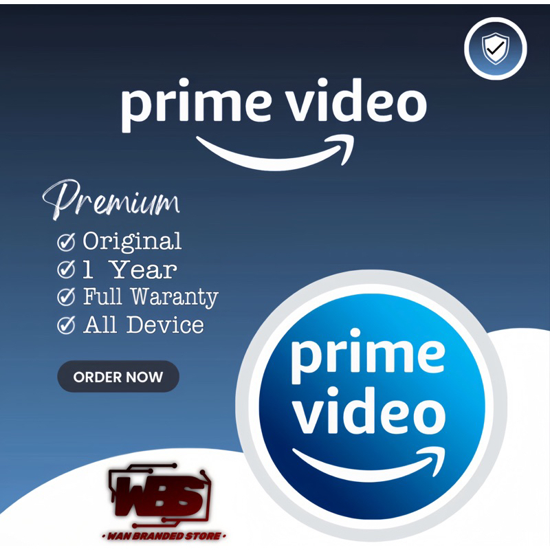 PRIME VIDEO PREMIUM ORIGINAL ALL DEVICE Shopee Malaysia