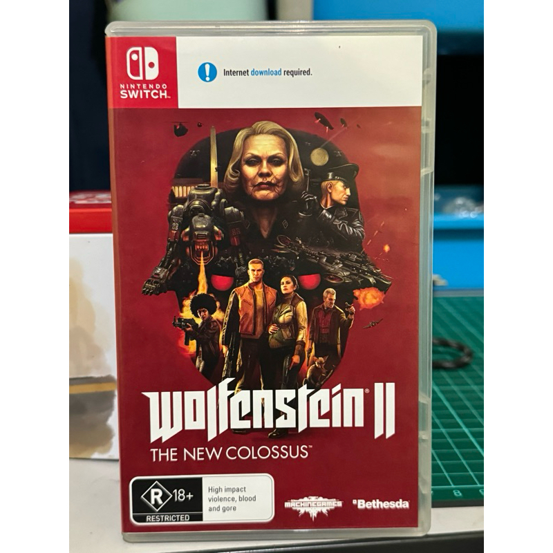 Wolfenstein 2 (Nintendo Switch) (Physical) (Used) | Shopee Malaysia