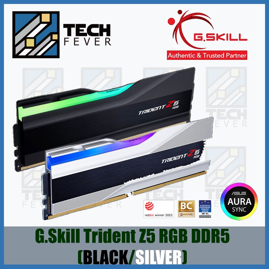 G.Skill Trident Z5 RGB DDR5-7200 CL34-45-45-115 1.40V 32GB (2x16GB ...