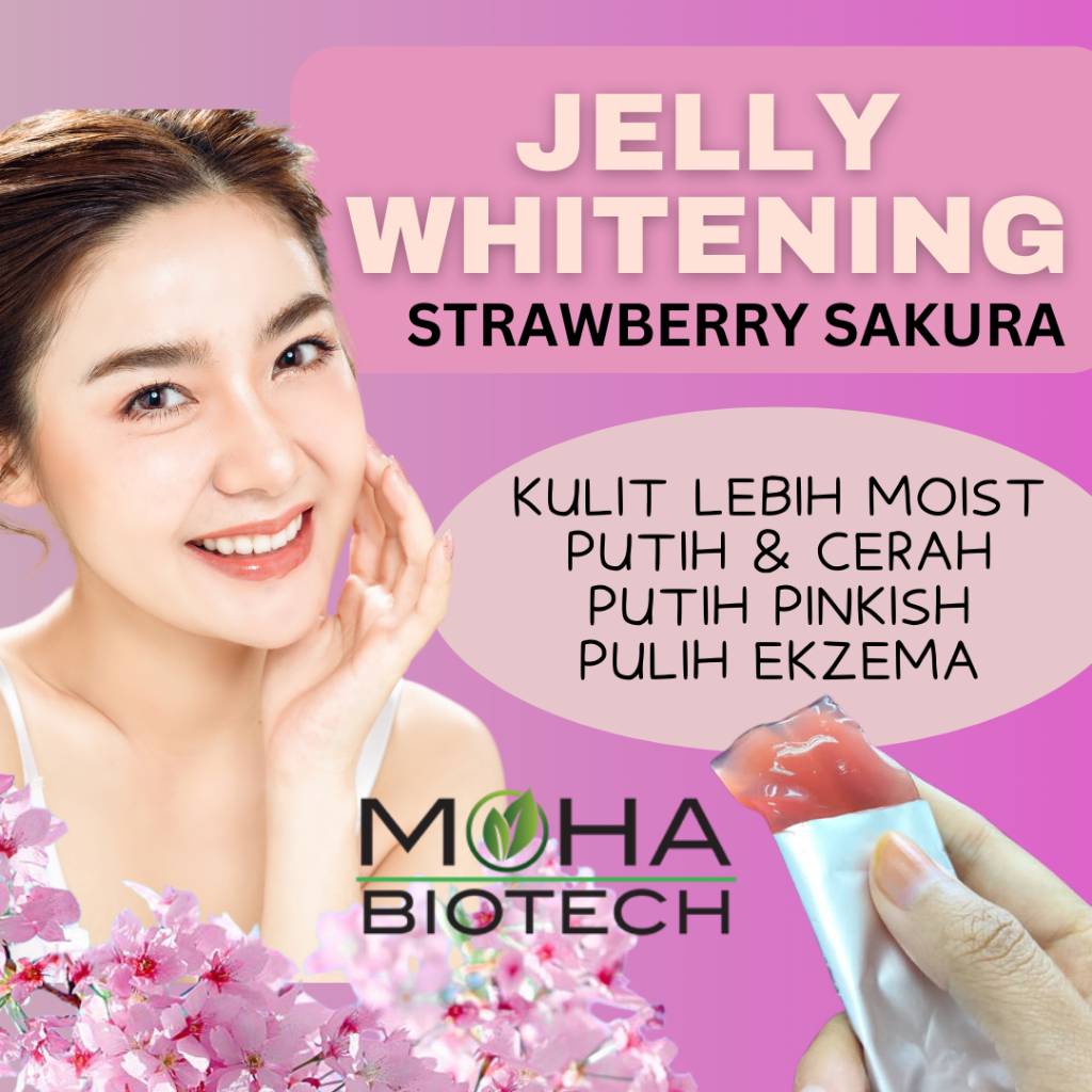 SAMPLE RND - Jelly Sakura Whitening 10g/pcs | Shopee Malaysia