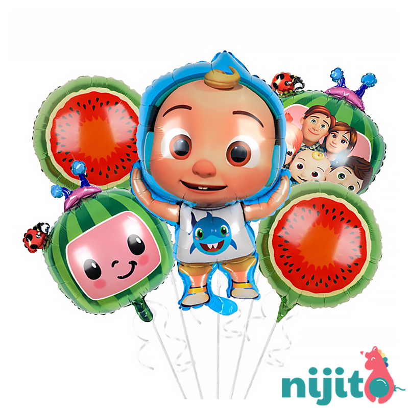 Nijito - Cocomelon Baby Aluminum Film Balloon Mouse Cartoon Toy JOJO ...