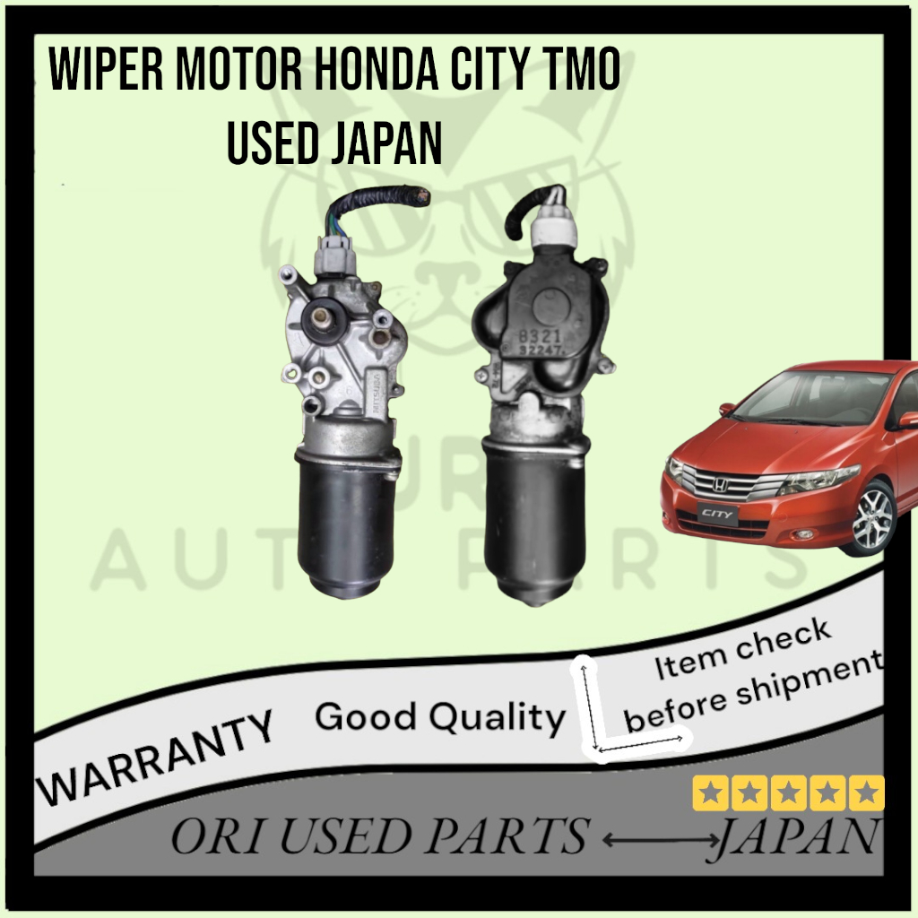 WIPER MOTOR HONDA CITY TMO USED JAPAN Shopee Malaysia