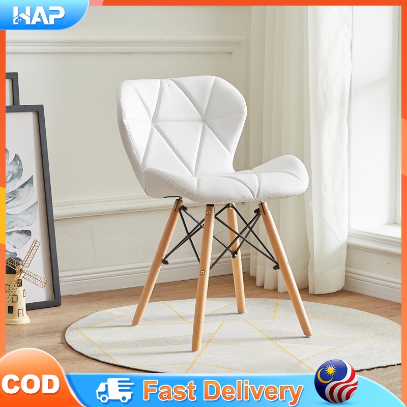 HAP- Office Chair Leather Curvy Eames Chair Murah Kerusi Kerusi Gaming ...