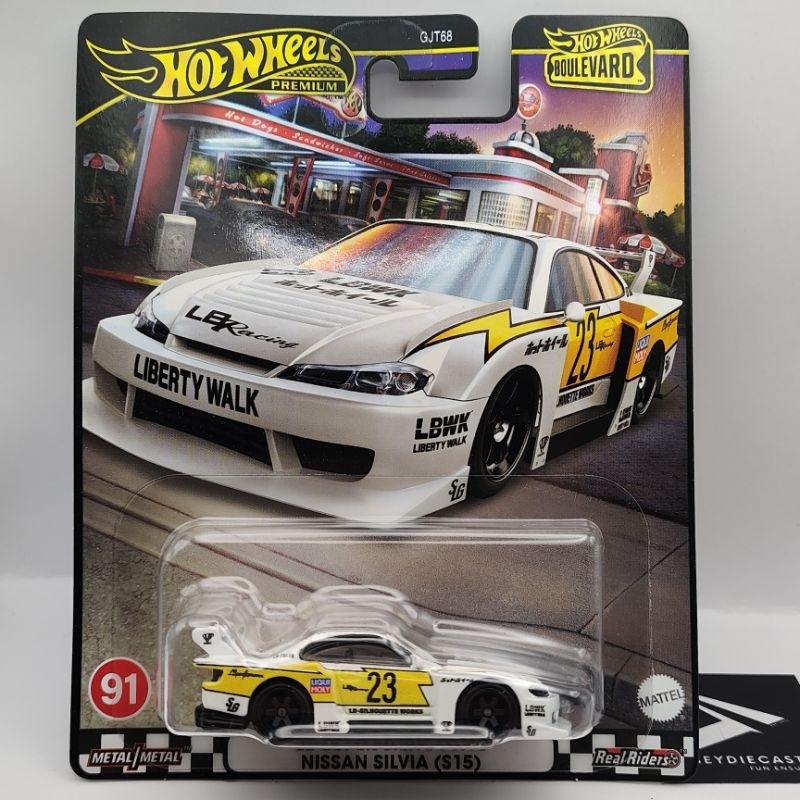 HotWheels Boulevard LBWK Nissan Silvia S15 Japan Card | Shopee Malaysia
