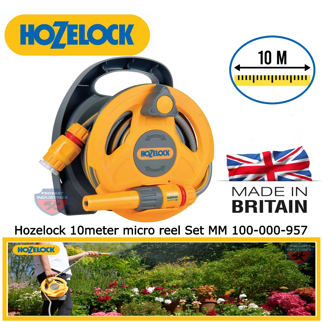 Hozelock 10 meter micro reel set 