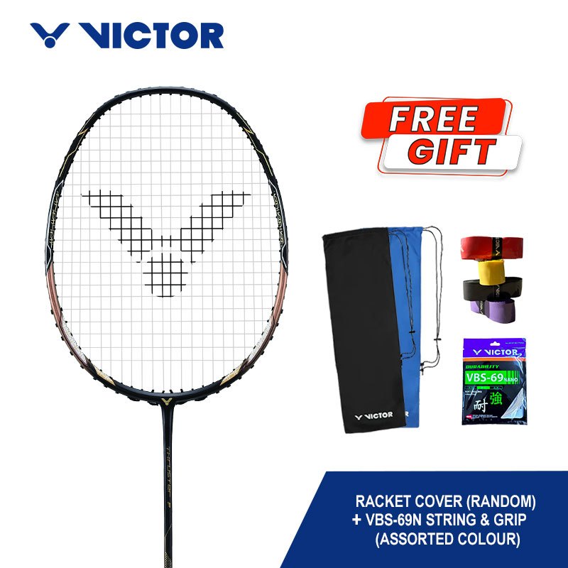 VICTOR Thruster F Enhanced Edition Badminton Racket TK-F-C with a ...