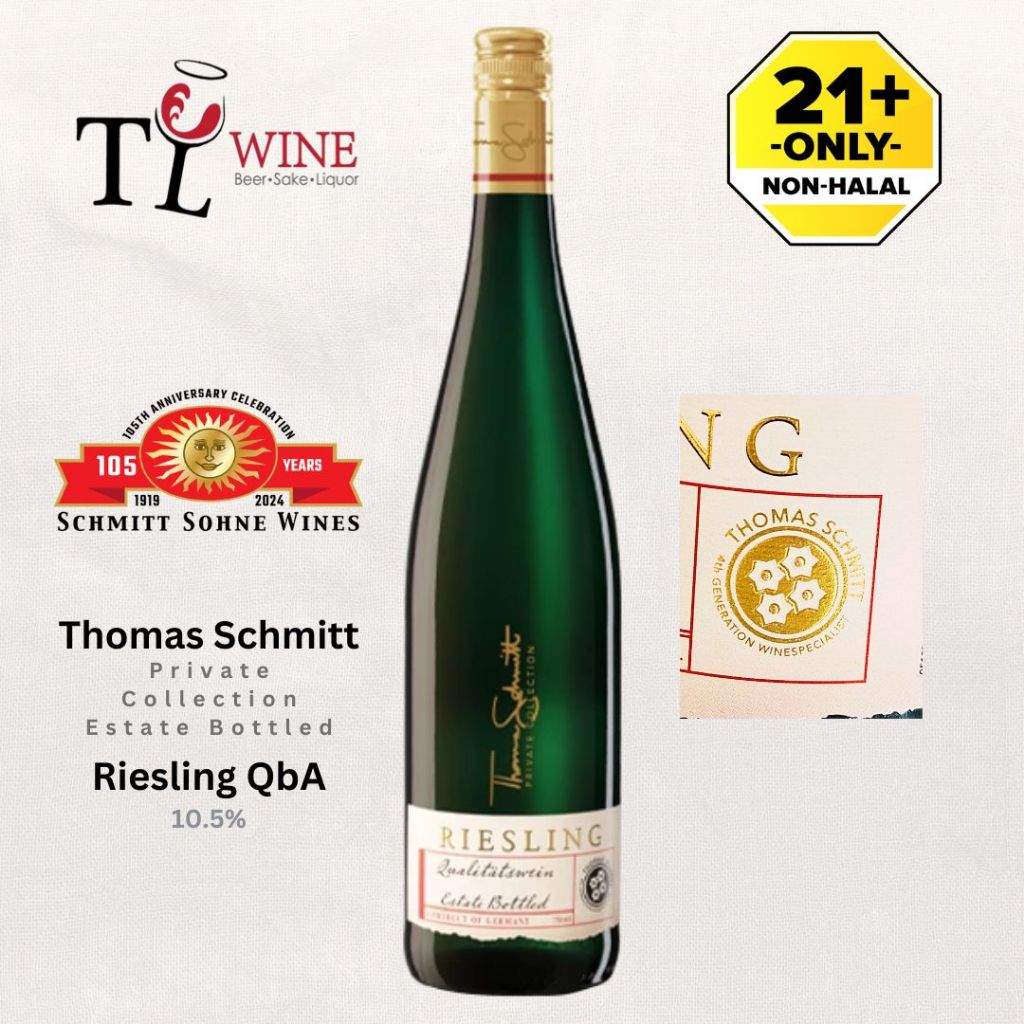 Thomas Schmitt Private Collection Riesling Qba Estate Bottled 750ml