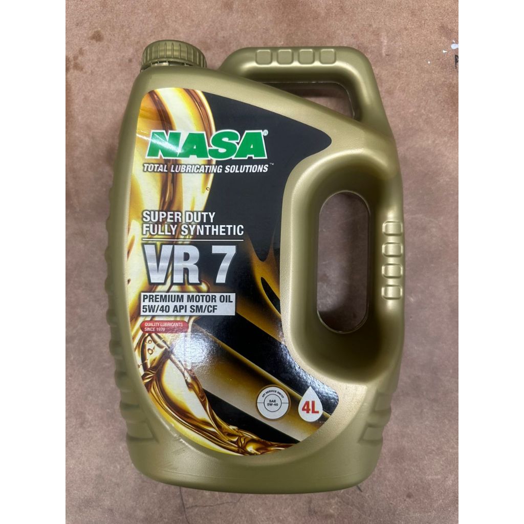 NASA 5W40 FULLY ENGINE OIL - 4L | Shopee Malaysia