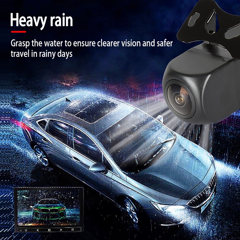 Car Reverse Camera Rear View CCD IR LED Backup Parking Waterproof Night ...