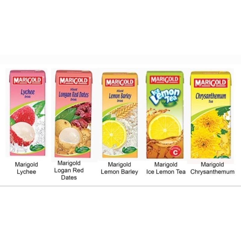 Marigold Asian Drink 24 X 250ml Longan Red Dates Lychee Chrysanthemum Soya Bean Ice 8856