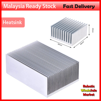 Aluminum Heatsink 40x40x20mm 69x36X 69mm 69x36X90mm 69x36X100mm 69x36X 120mm 15*15*6mm 28x28 11x11x5mmx6mm
