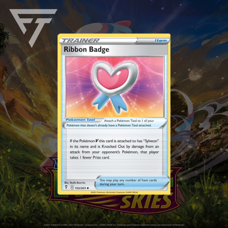 Pokemon TCG - Ribbon Badge (155/203) EN | Shopee Malaysia
