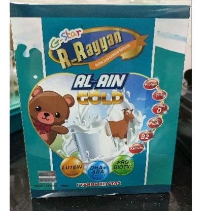 🥛🐐Susu Kambing R-Rayyan Al-Ain gold/1 kotak/Untuk 1 Tahun keatas ...