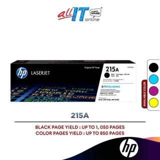 HP 215A Toner Cartridge (Black/Cyan/Magenta/Yellow) (W2310A W2311A W2312A W2313A)