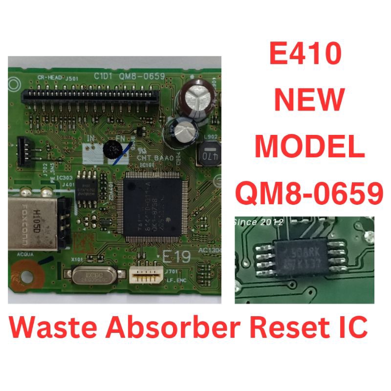 CANON E410 NEW MODEL QM8-0659 WASTE ABSORBER RESET IC | Shopee Malaysia