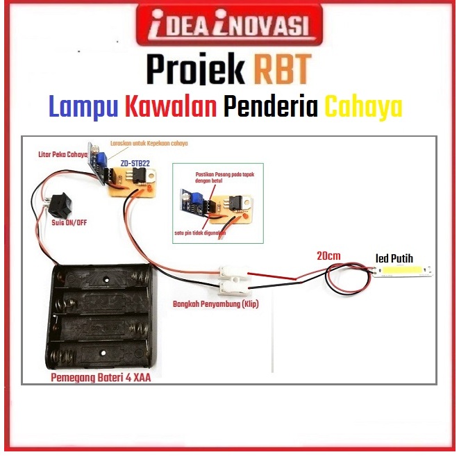 Projek RBT 07 - Lampu Menyala Automatik | Shopee Malaysia