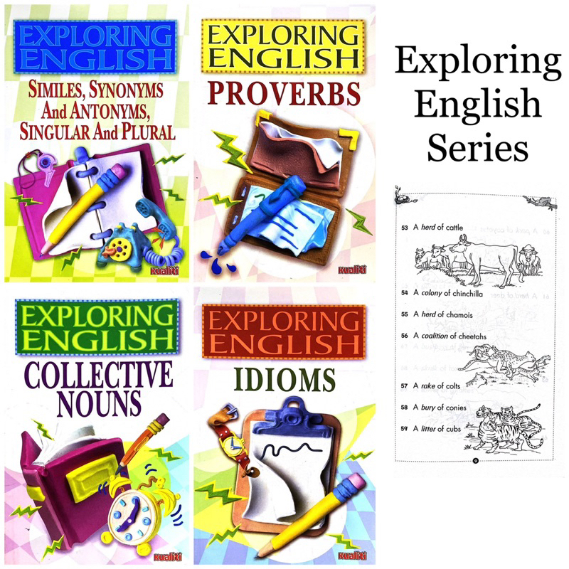 PM: Exploring English (Proverbs, Idioms, Collective Nouns, Similes ...