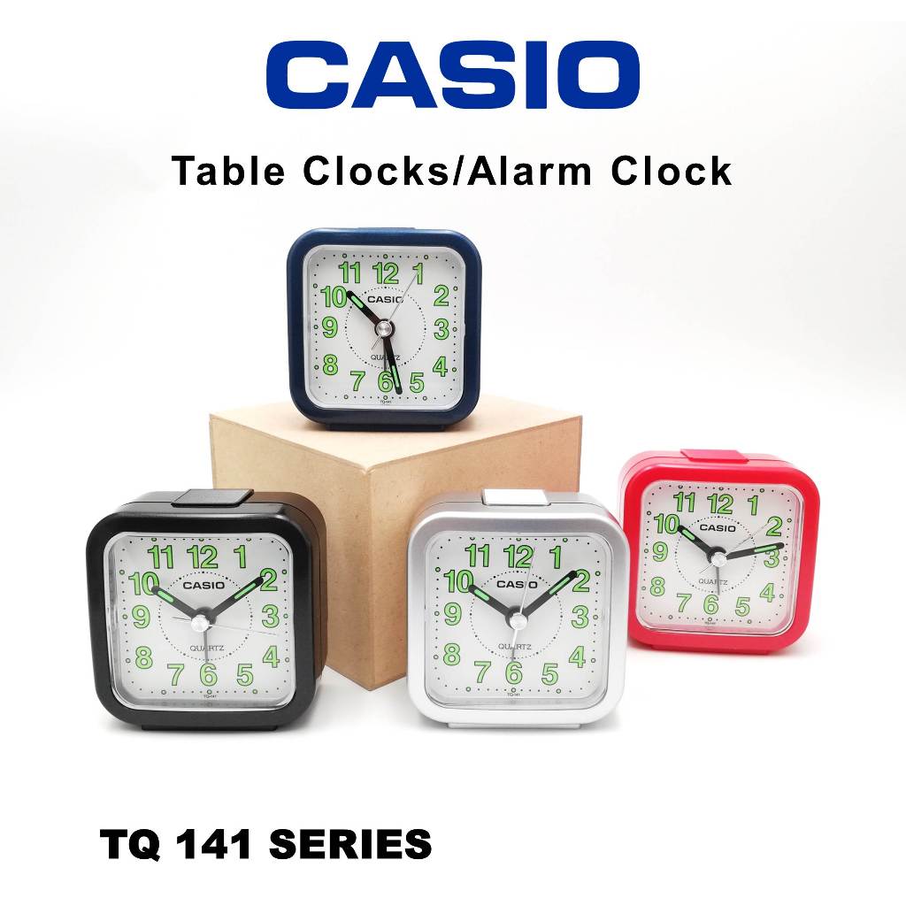 Casio TQ-141 Table Beep Alarm Clock Include Battery | Shopee Malaysia