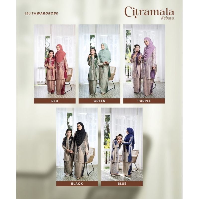 PROMOSI BAJU RAYA 2024 JELITA WARDROBE - KEBAYA CITRAMALA/ KEBAYA BATIK ...