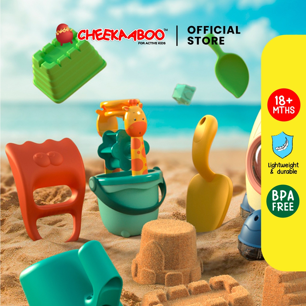 Sand Toy Set with Moulding Tools for Kids Children Toddler Beach Play ...