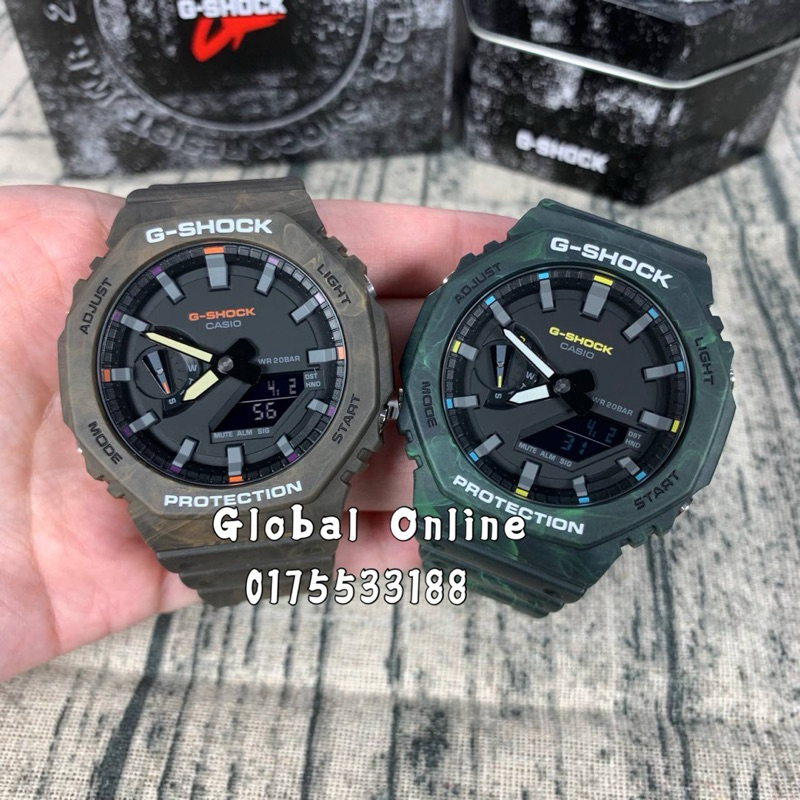 ASIA SET 100 ORIGINAL CASIO G SHOCK TMJ GA 2100FR 3A GA 2100FR 5A GA 2100FR 3 GA 2100FR 5 GA 2100 Mystic Forest Shopee Malaysia