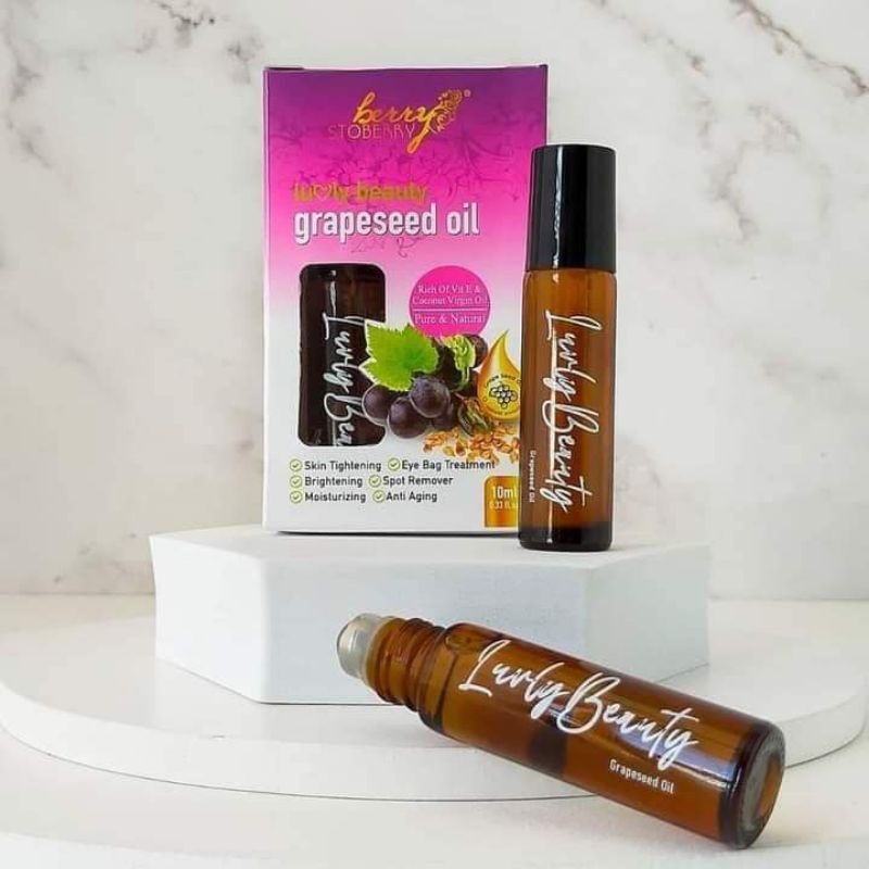 Nak habis kan jaragat? Pakai orignal 💯 Grapeseed Oil face brightening