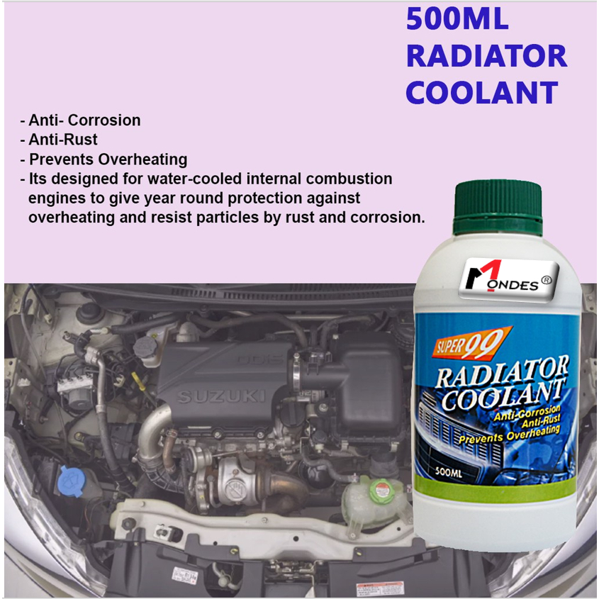 SUPER 99 RADIATOR COOLANT 500ml 100% Original High Quality Car Care ...