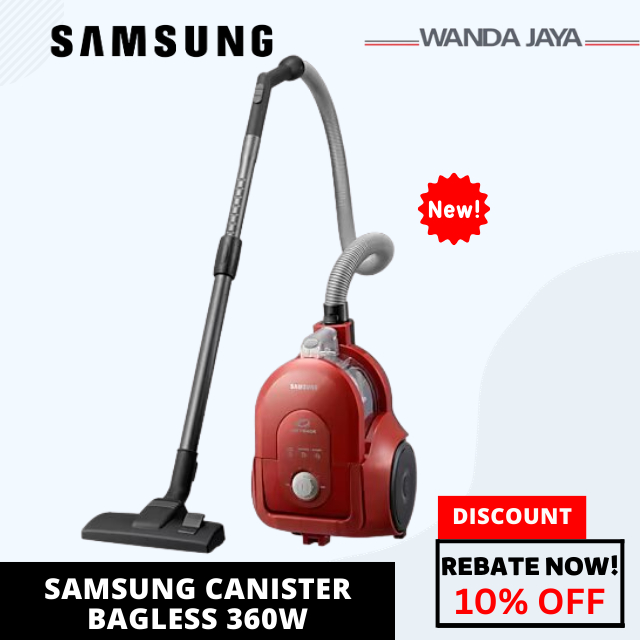 Samsung Vacuum Cleaner Canister Bagless VCC4353V4R/XME (Canister