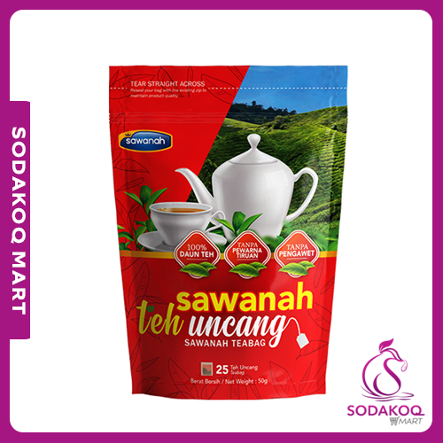 SAWANAH Teh Uncang (25 uncang) | Shopee Malaysia