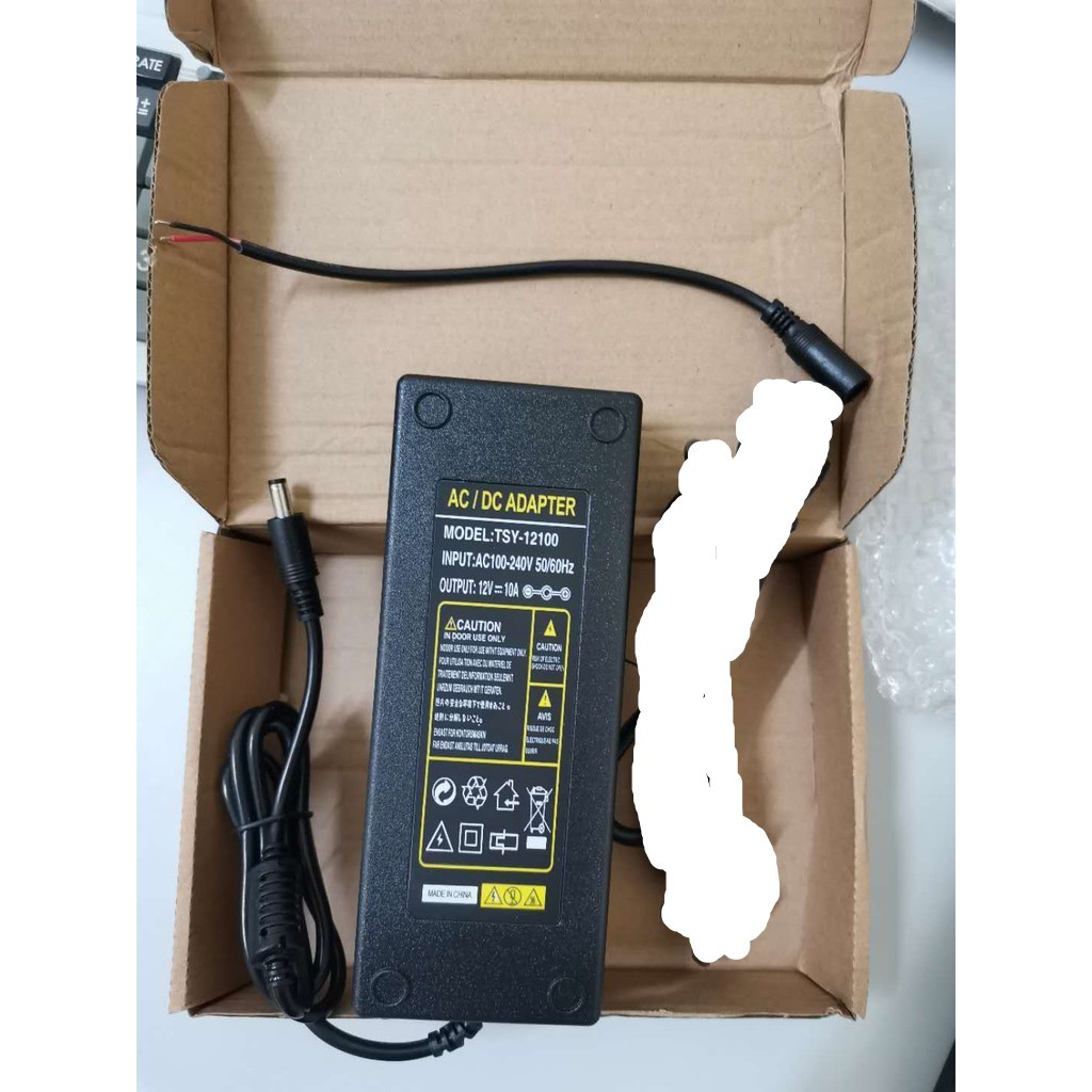 AC DC Power Adapter 12V 10A High Quality Power Supply 12v10A | Shopee ...