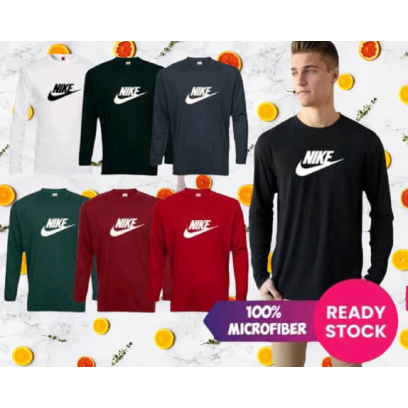 VIRAL LONG SLEEVE NIKE T SHIRT XS 5XL 100 COTTON