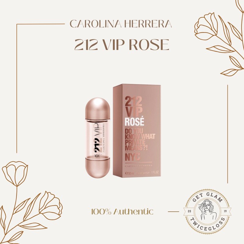 Carolina herrera 212 cheap vip rose 30 ml