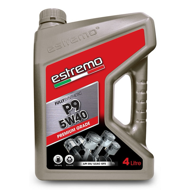 ESTREMO P9 FULLY SYNTHETIC ENGINE OIL 5W40 (4L) Shopee Malaysia