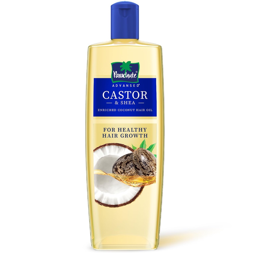 Parachute Advansed Castor & Sheaenriched Coconut Hair Oil Power of Superfoods Hair Growth