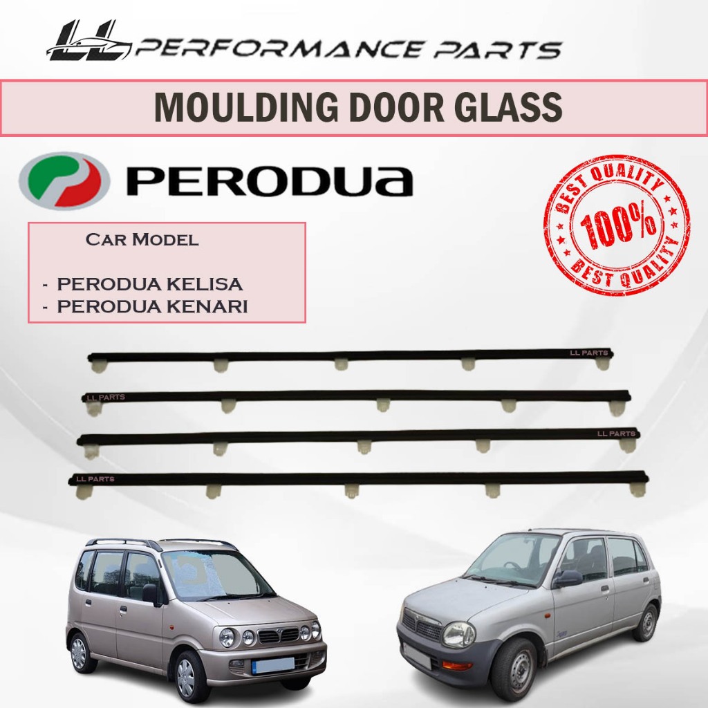 Original Perodua Kelisa / Kenari Door Moulding Lining Rubber Outer