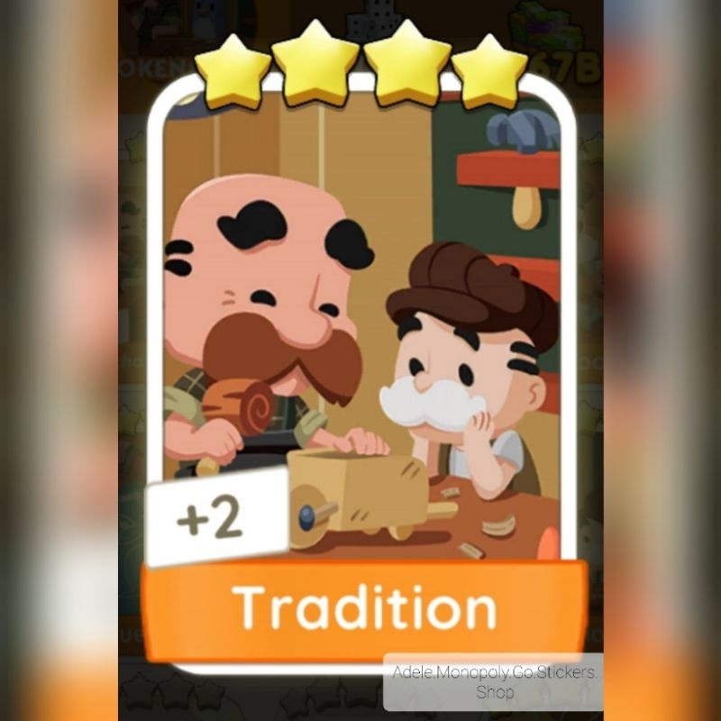 Monopoly Sticker TRADITION | Shopee Malaysia