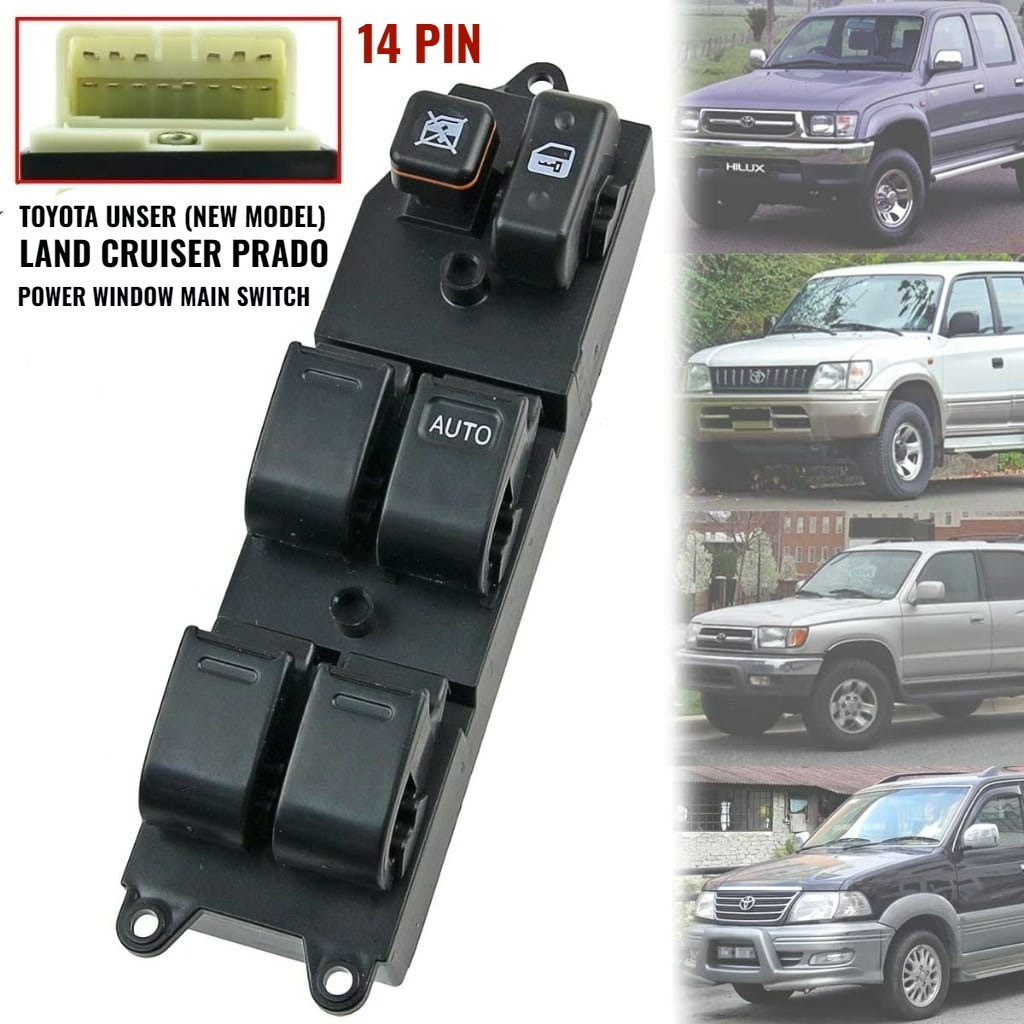 Toyota Unser 2003 Year Land Cruiser First Old Model Power Window Main