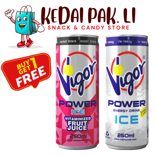 [KPL] Vigor Coolig Power Energy Drinks 250ml | Shopee Malaysia