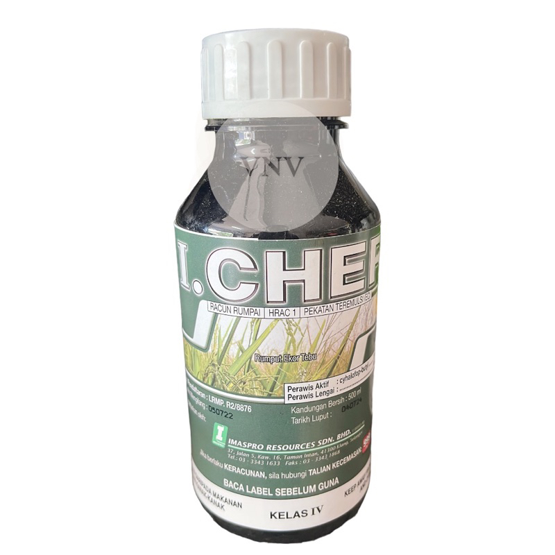 500ml Icher Racun Rumput Imaspro I Cher Rumput Bunga Tebu Rumput Miang