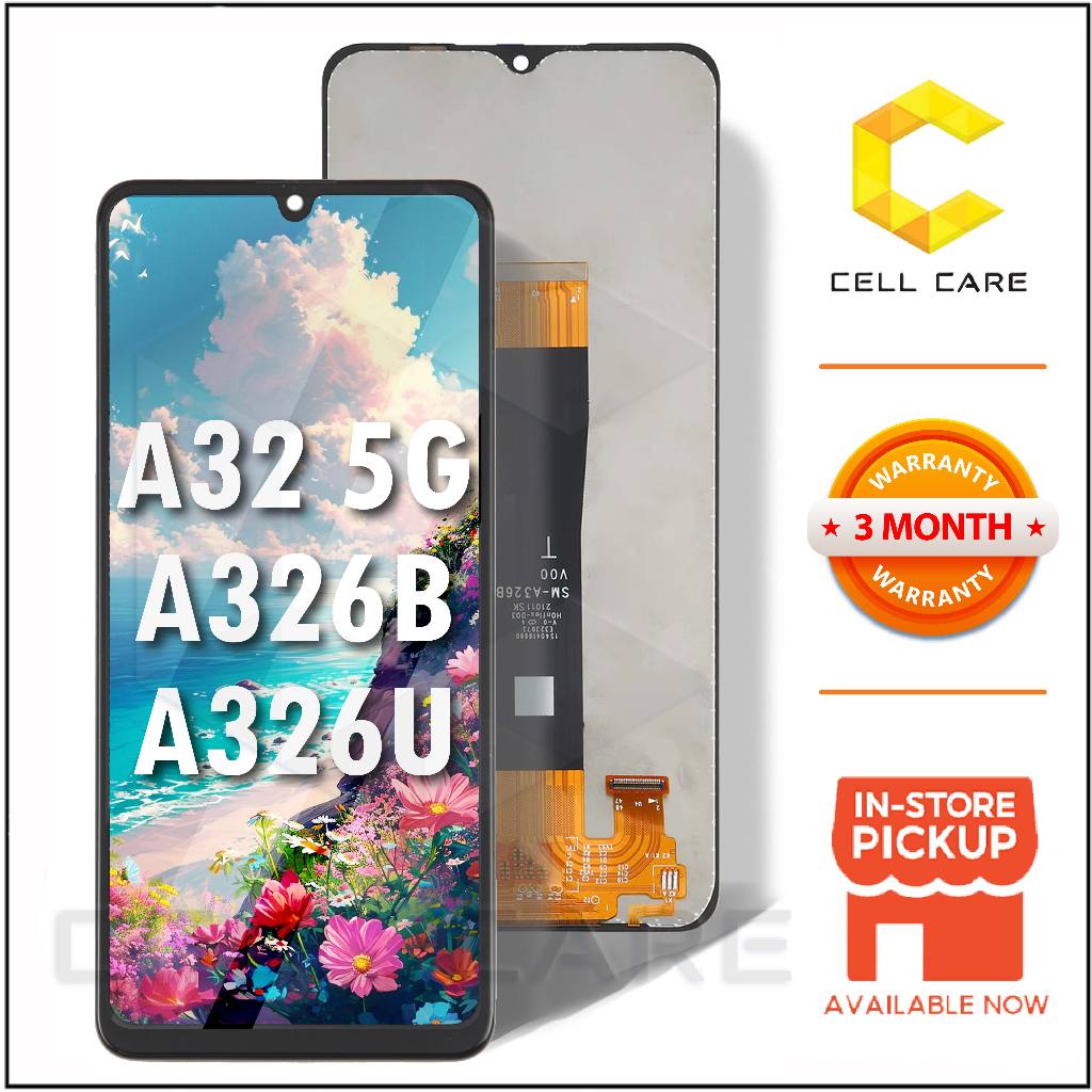 CellCare LCD Display Touch Screen Compatible For SM A32 5G A326B A326U /  A32 A325F