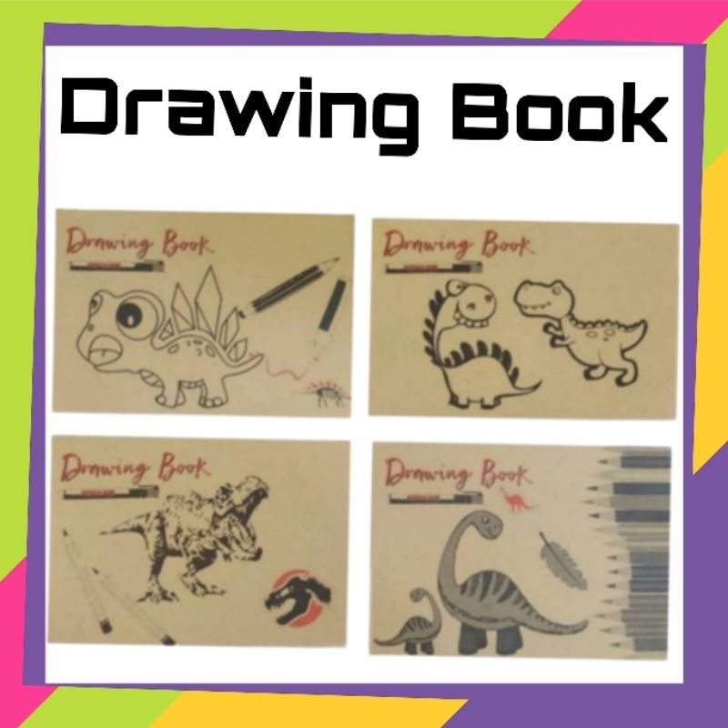 ( SEALION ) 1pcs Drawing Book B5 Drawing Block Buku Lukisan Kanak Kanak