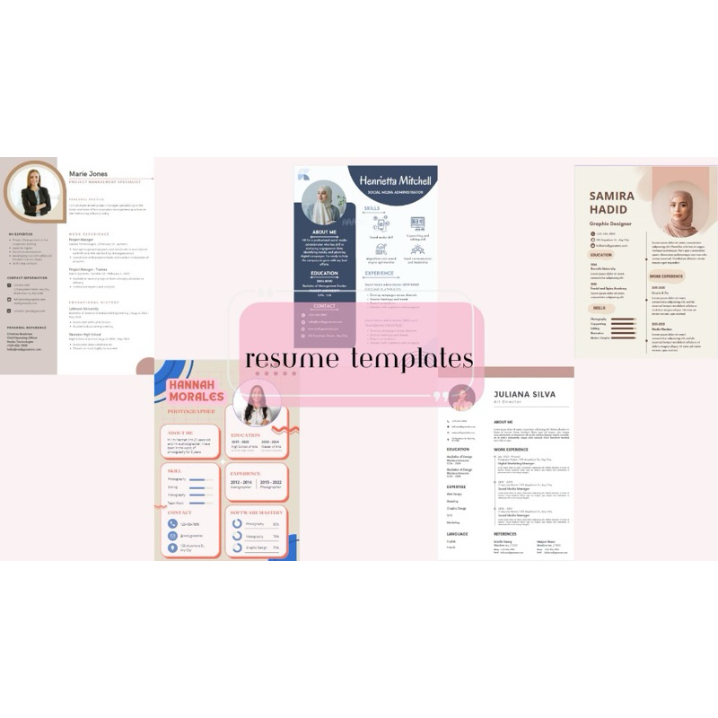 Professional Resume Templates: Stand Out in Style! Find Your Perfect CV ...