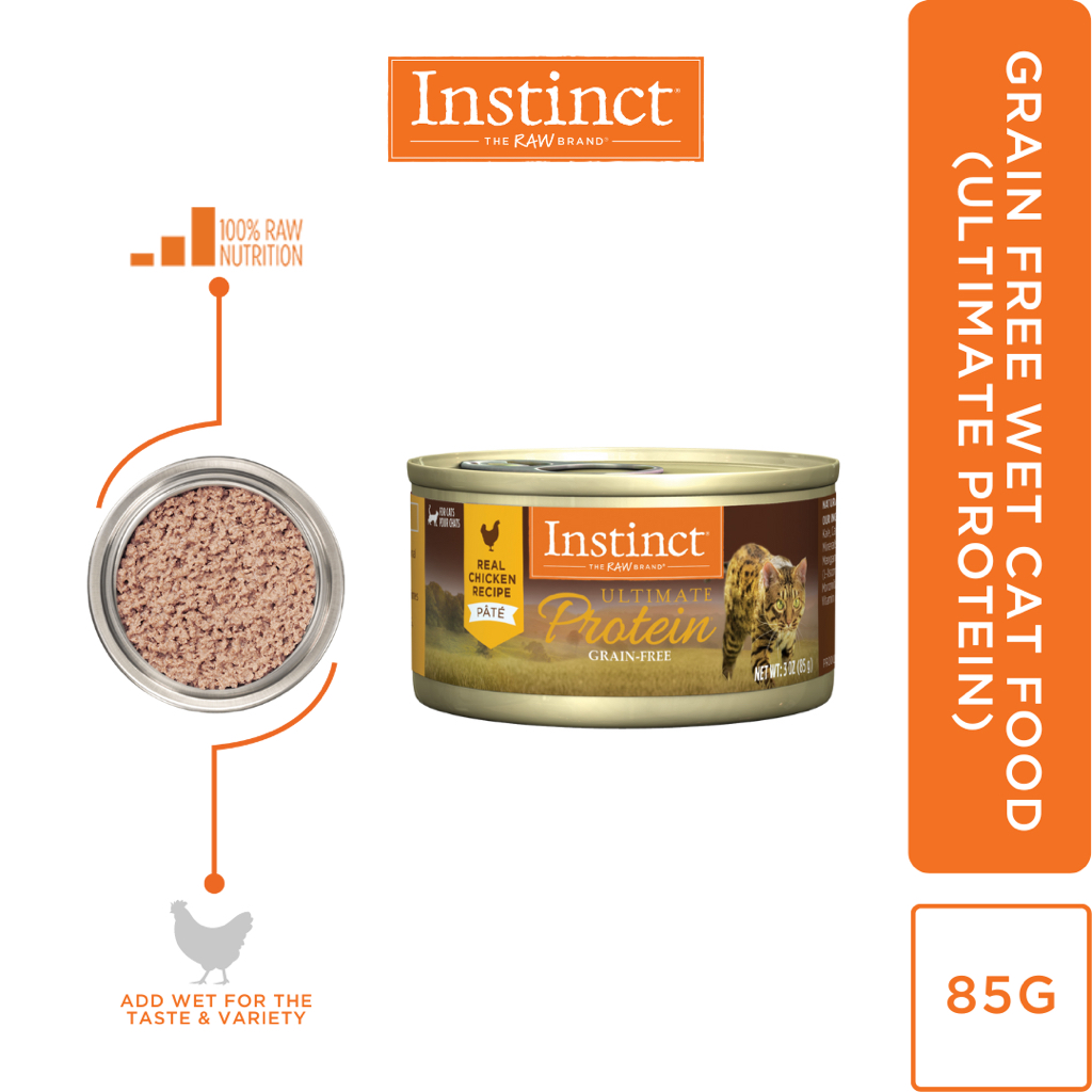 Instinct Cat Ultimate Protein Real Chicken Recipe Wet Cat Food 85g Shopee Malaysia