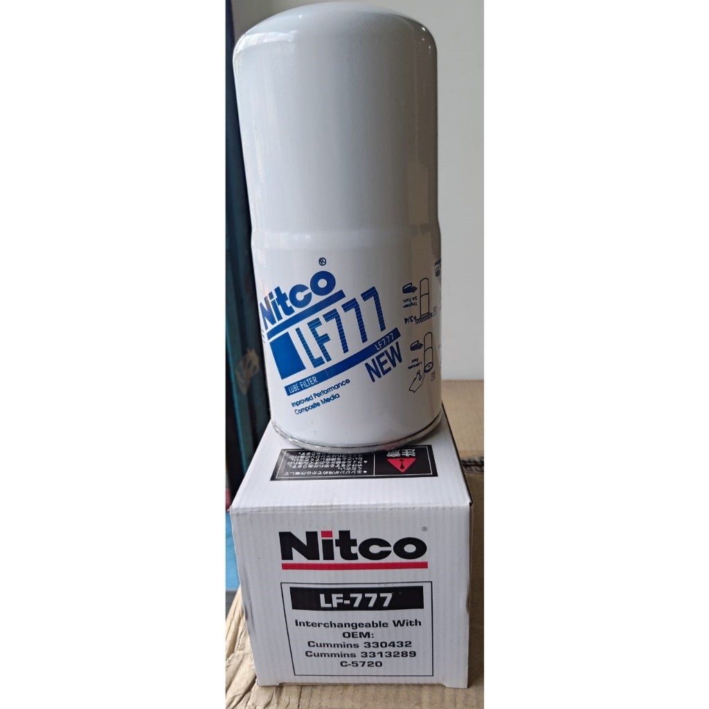 (LYW) LF777 Nitco Brand Oil Filter (8 holes) | Shopee Malaysia