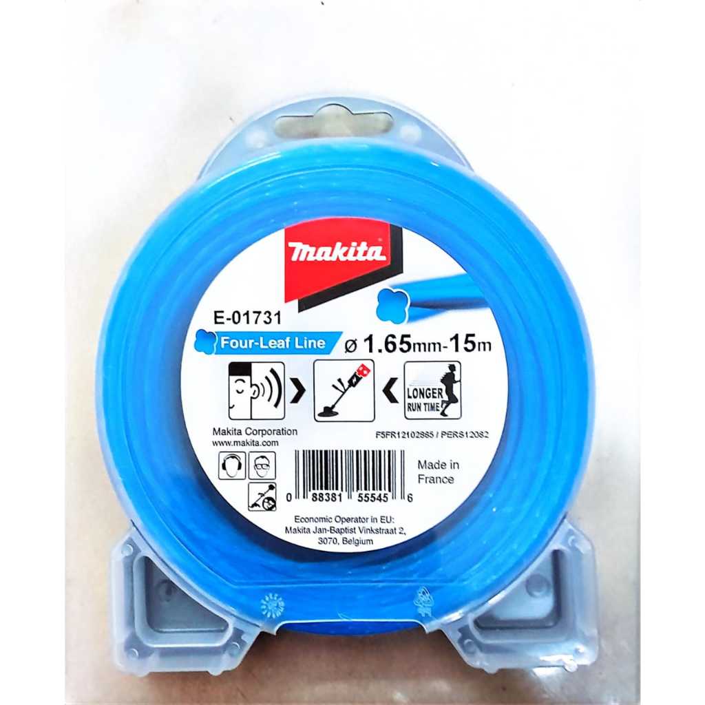 MAKITA Grass Cutter Nylon Line E01731 1.65mm FourLeaf Silent Nylon