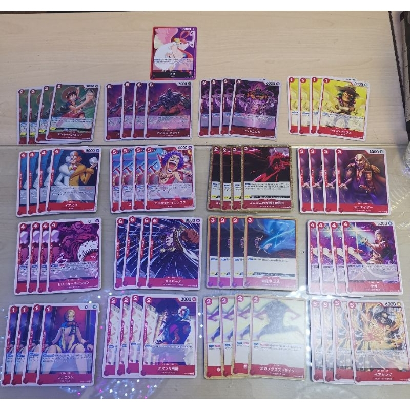 One Piece Card Game Op06 Red CUR | Shopee Malaysia